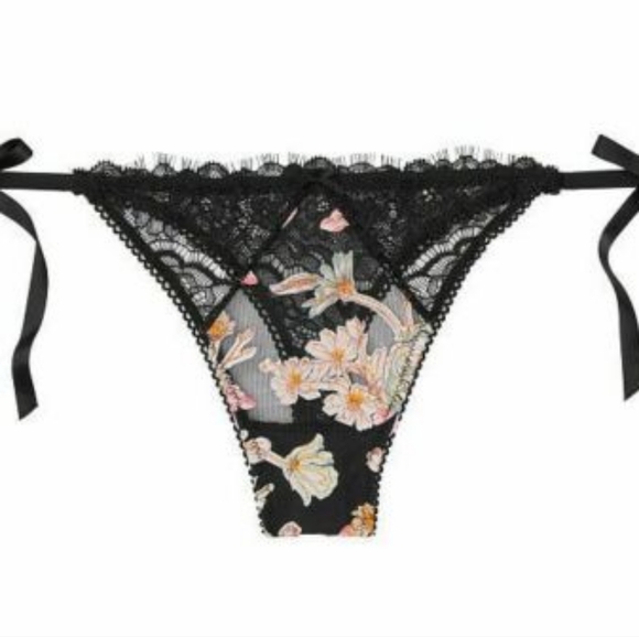 Victoria's Secret SET - Dream Angels Floral Mesh - Bustier & Thong - 34D and L - Picture 7 of 8